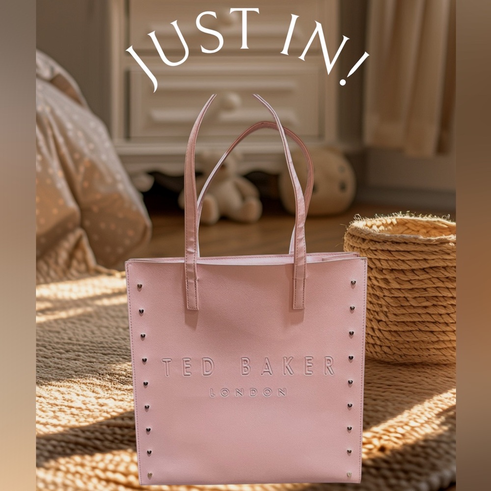 Ted Baker Light Pink Studded Tote